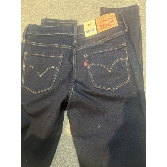 Levi's 311 Women's Dark Blue Shaping Skinny Jeans, Size 28x30, Stretch NWT - Picture 6 of 10